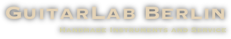 
GuitarLab Berlin
Handmade Instruments and Service